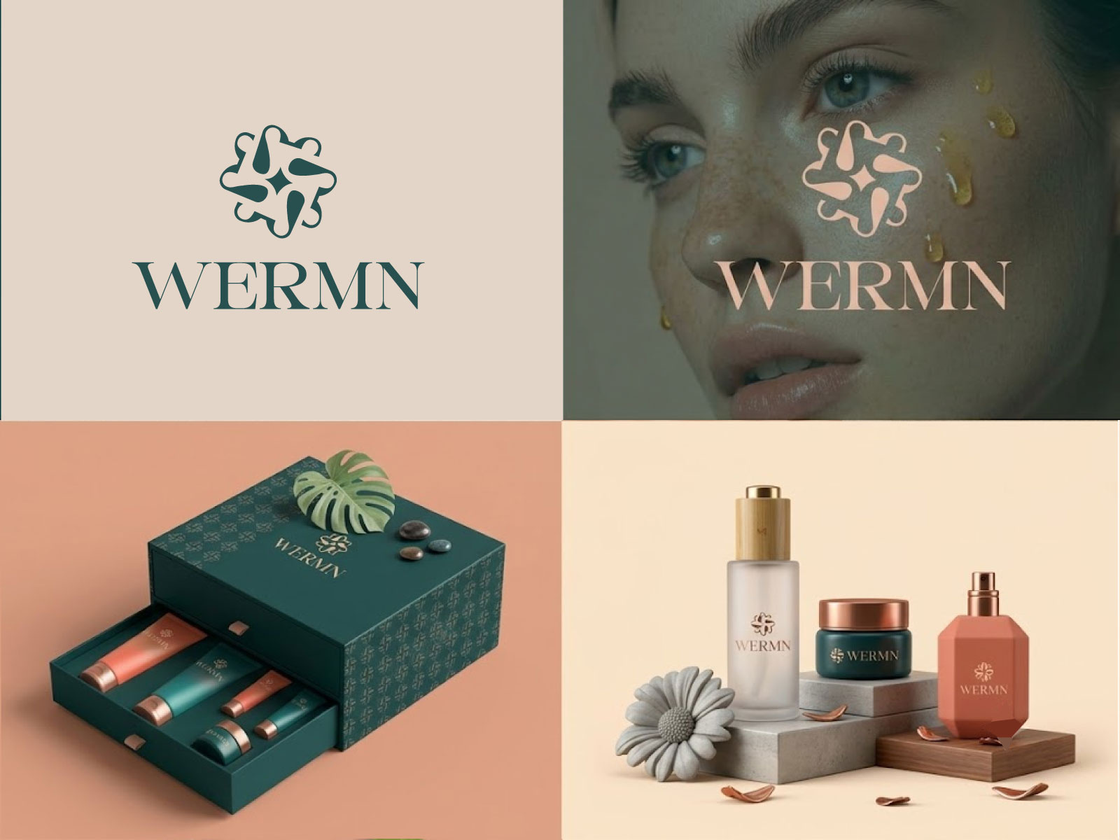 Skincare Modern Brand Identity Design | Minimal Beauty Branding beauty brand identity beauty brand logo beauty logo design beauty studio logo boutique beauty logo clean typography logo cosmetics logo design custom logo design female brand identity female brand logo feminine logo design logo minimal feminine logo sisterhood logo skincare brand logo soft curve logo women empowerment logo women owned business branding women partnership logo women unity logo