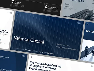 VC - Venture Capital Startup Investment Presentation Pitch Deck ai branding company profile corporate deck design finance funding investment investor deck minimalist modern pitch deck powerpoint presentation presentation design professional startup template venture capital