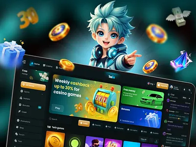 Casino Dashboard Design — Slots & Betting Interface. betting casino casino dashboard casino design casino interface casino mobile app casino template casino ui gambling gambling design gambling web game design igaming live casino mobile app mobile casino mobile game mobile responsive online casino slots game