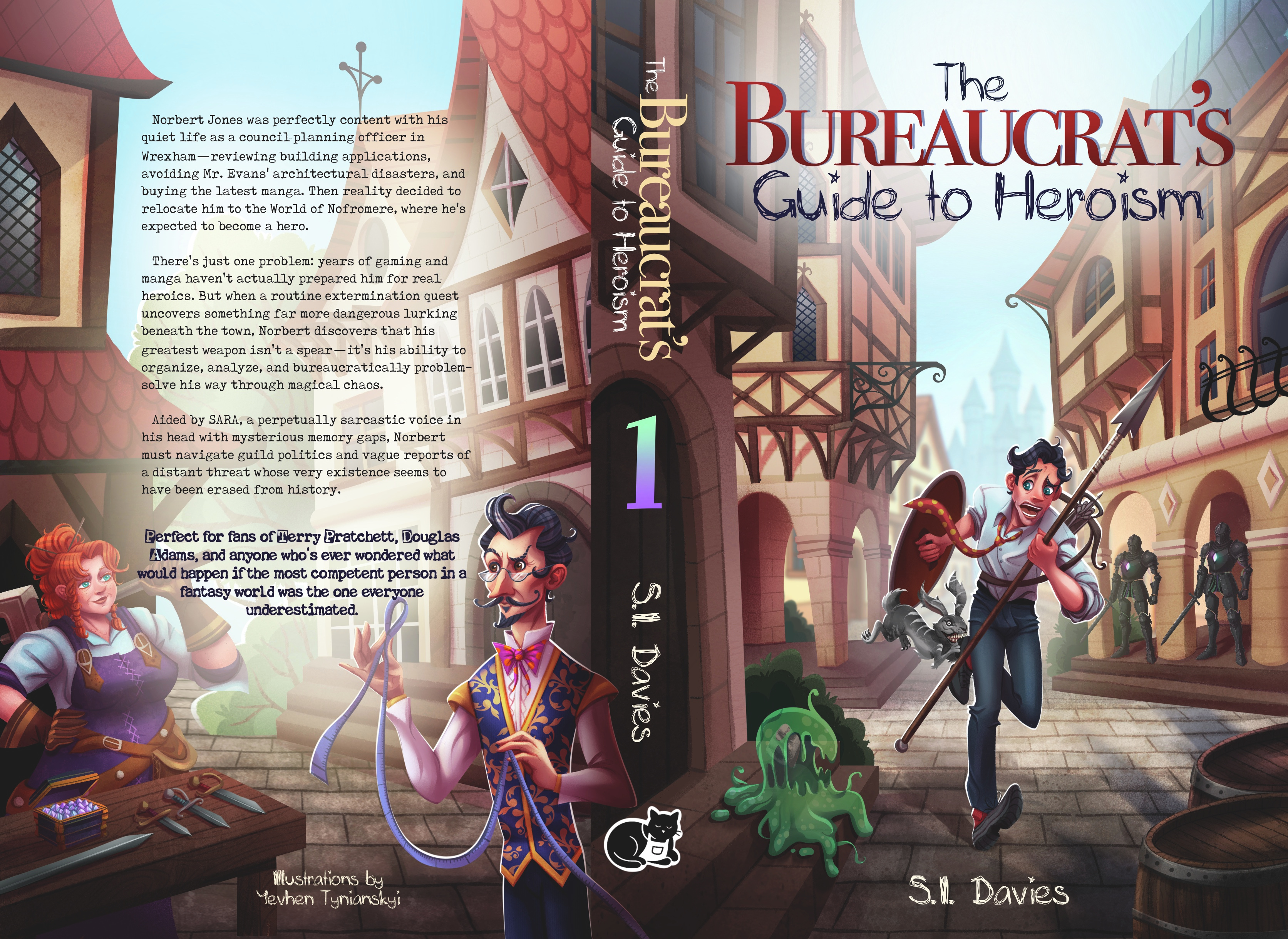 Custom Book Cover Illustration – Character Design & Full Wrap 2d illustration back cover book cover book cover design character design character development childrens book concept art cover design editorial fantasy art fantasy book fantasy character full wrap illustration narrative art procreate storybook visual development visual storytelling