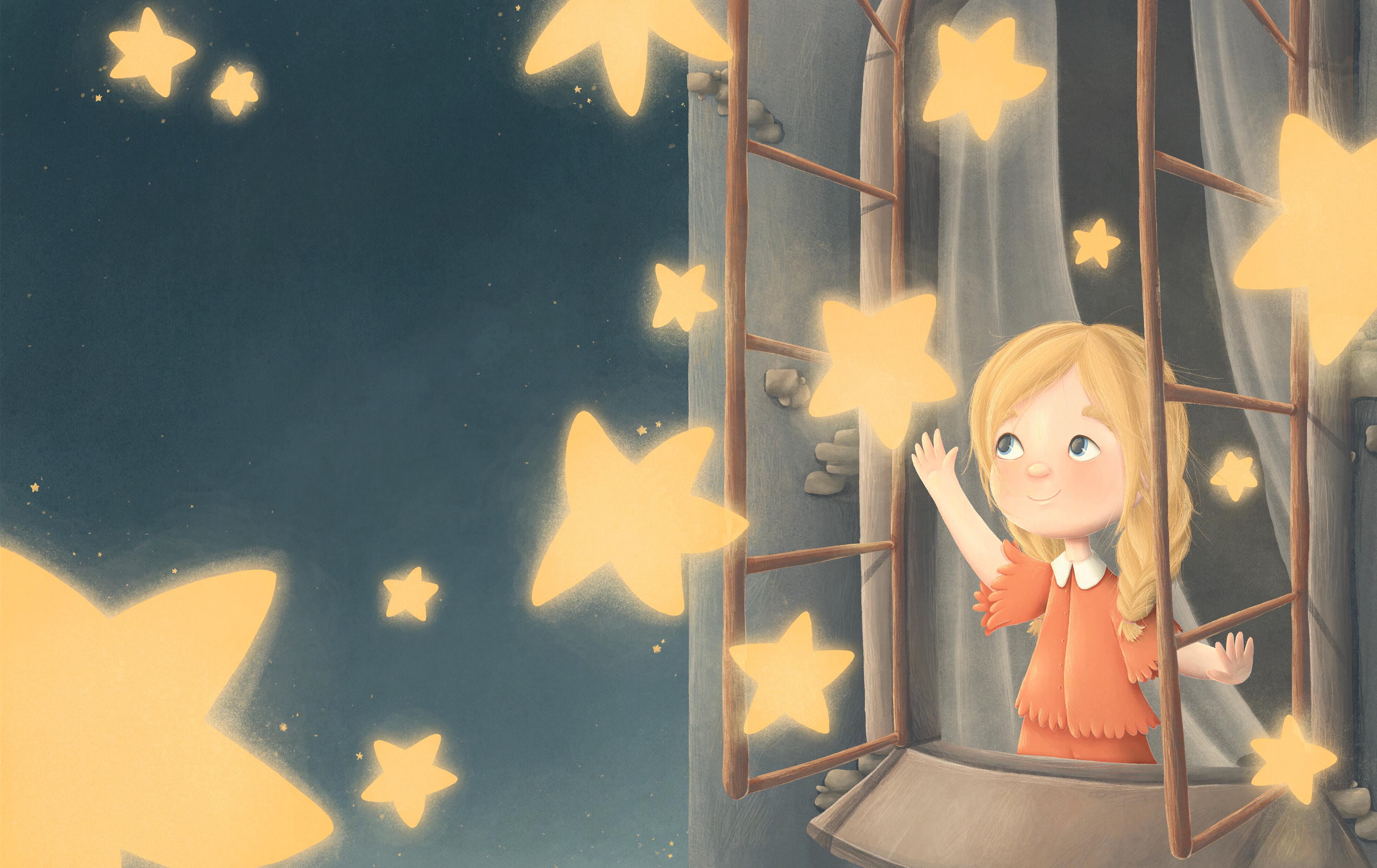 Children's Book Illustration - Character Design book for kids book illustrations character design childrens book illustration magical atmosphere whimsical drawing whimsical illustration