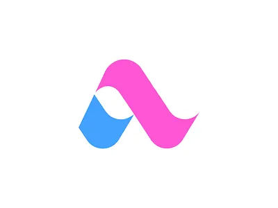 a letter wave logo design a letter logo a letter wave logo branding graphic design icon design illustration logo logo design symbol wave logo