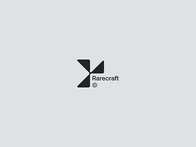 Rarecraft™ • Logo design for NFT marketplace brand design branding crypto logo design logotype marketplace nft
