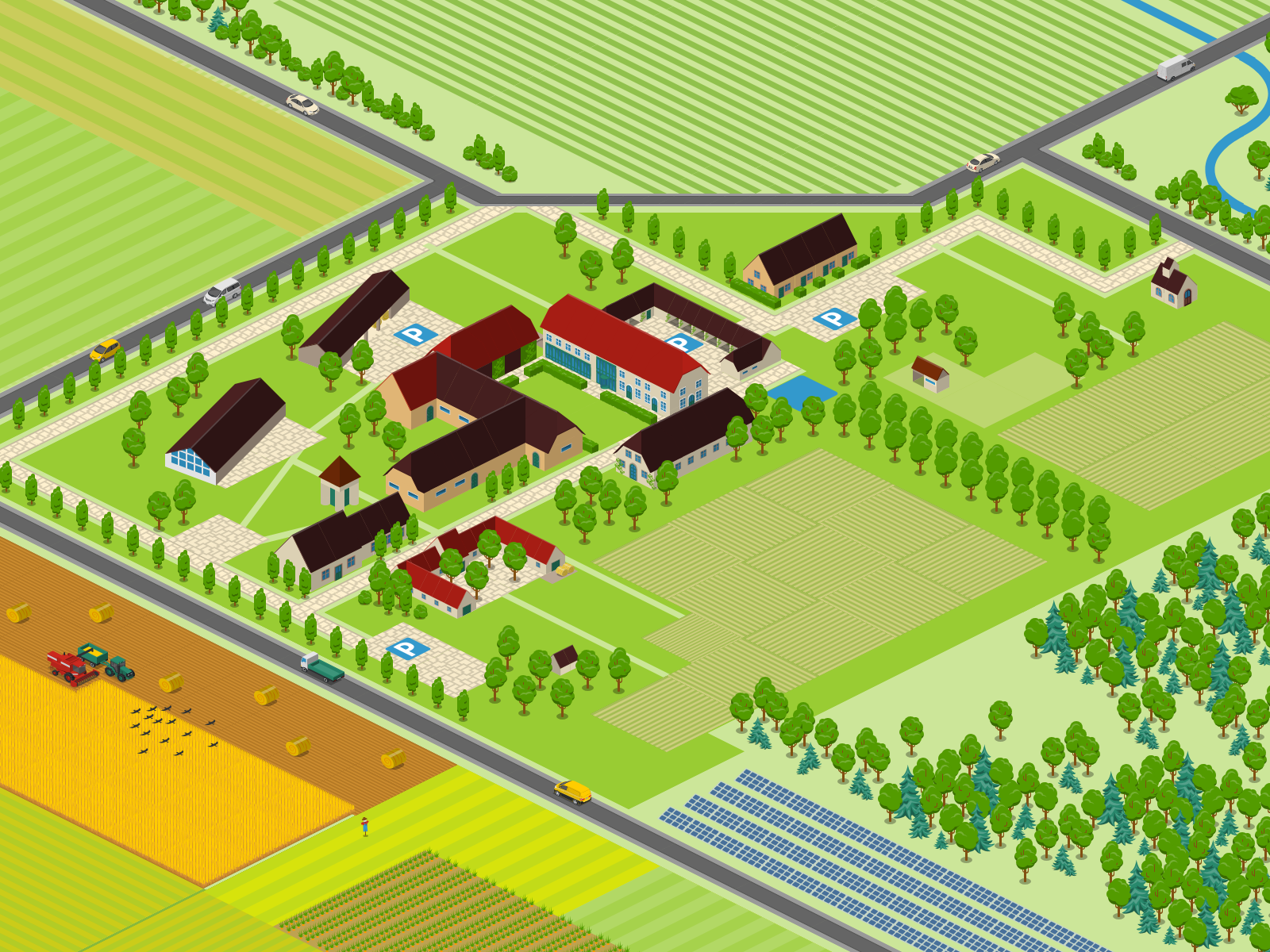 Example of Event & Site Plan Map