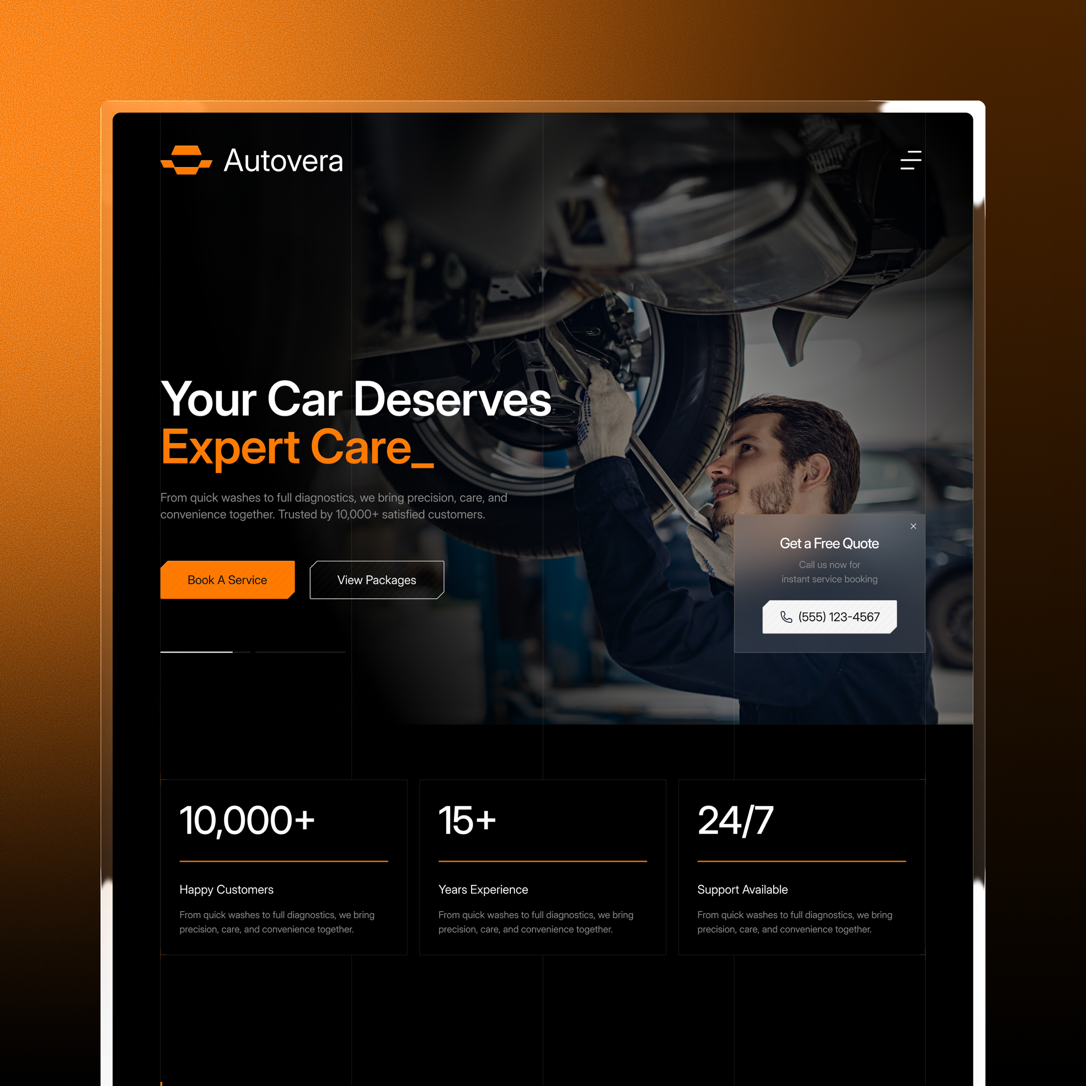 Autovera — Automotive Website Template for Modern Car Brands auto marketplace automotive template automotive ui automotive website car dealer website car rental website car website design dealership website framer template grabui landing page design modern website responsive web design seo friendly design template library ui ux design vehicle marketplace web design webflow template website template