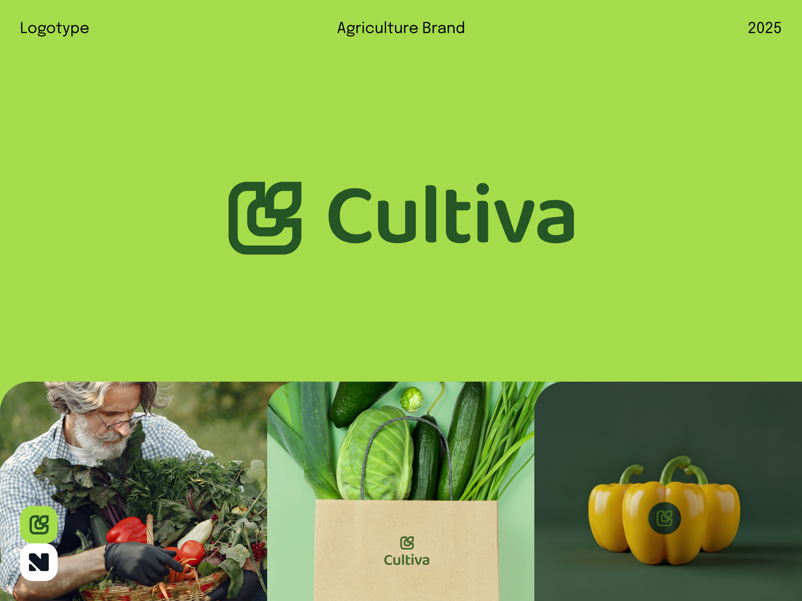 Agriculture Logo & Brand Identity Design