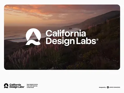 Logo Design Process — Cinematic Exploration ai animation branding california gradient identity lepisov logo motion mountain sketch studio sun tech wave