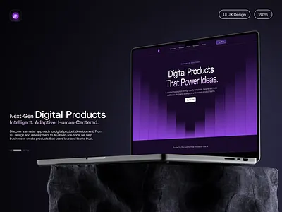 Digital Products Web — A UI/UX Concept Built for Teams That Ship ai branding darkui design design system digital products figma ui graphic design product design template design ui ui design ux uxdesign web concept web design