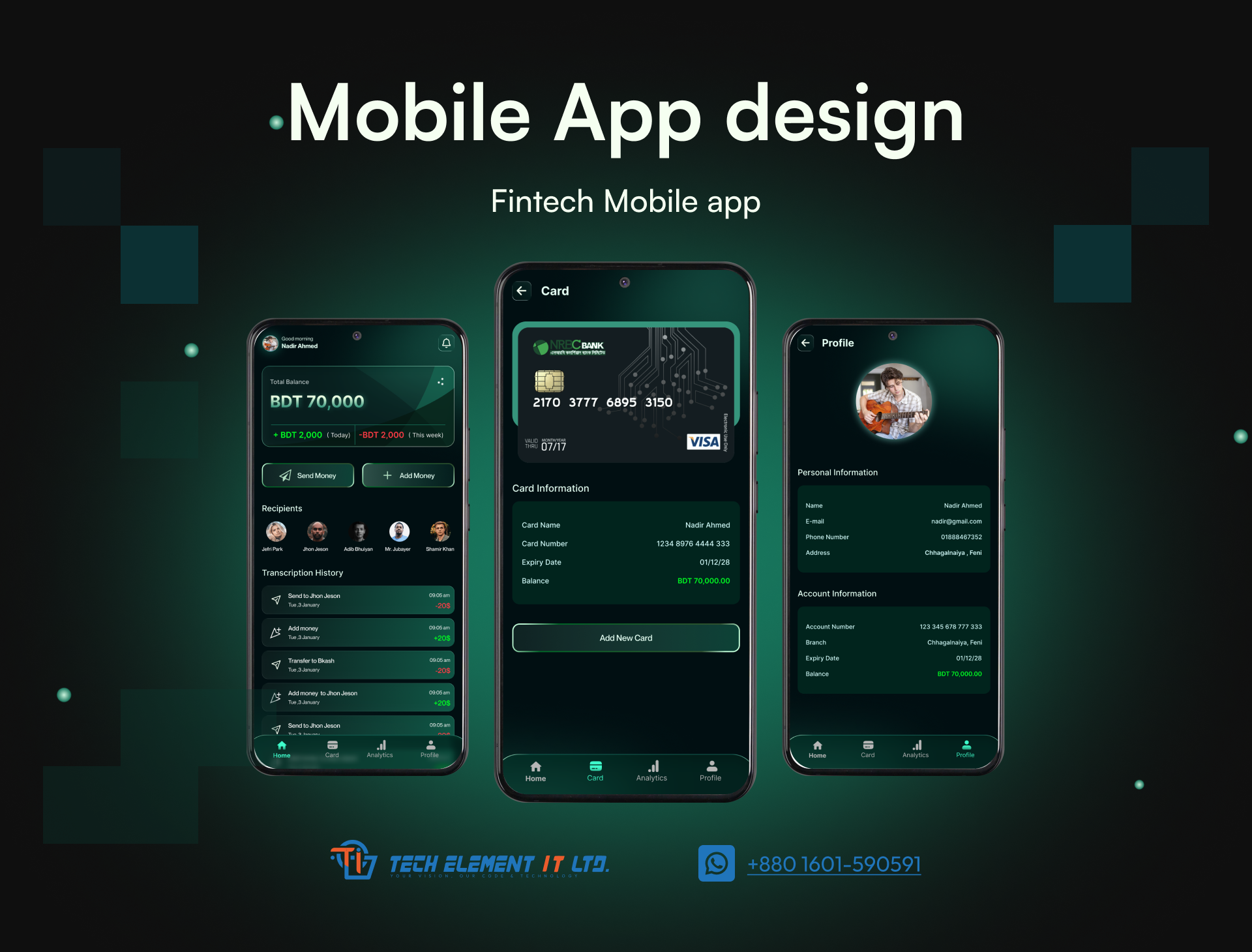 Modern FinTech Mobile App UI/UX Design | Banking App Concept android app design app ui design banking app ui clean ui dark ui design figma ui design finance mobile app fintech app design fintech dashboard ios app design mobile app design mobile ui modern ui design product design saas dashboard startup app design ui design inspiration ui ux design user interface design ux case study