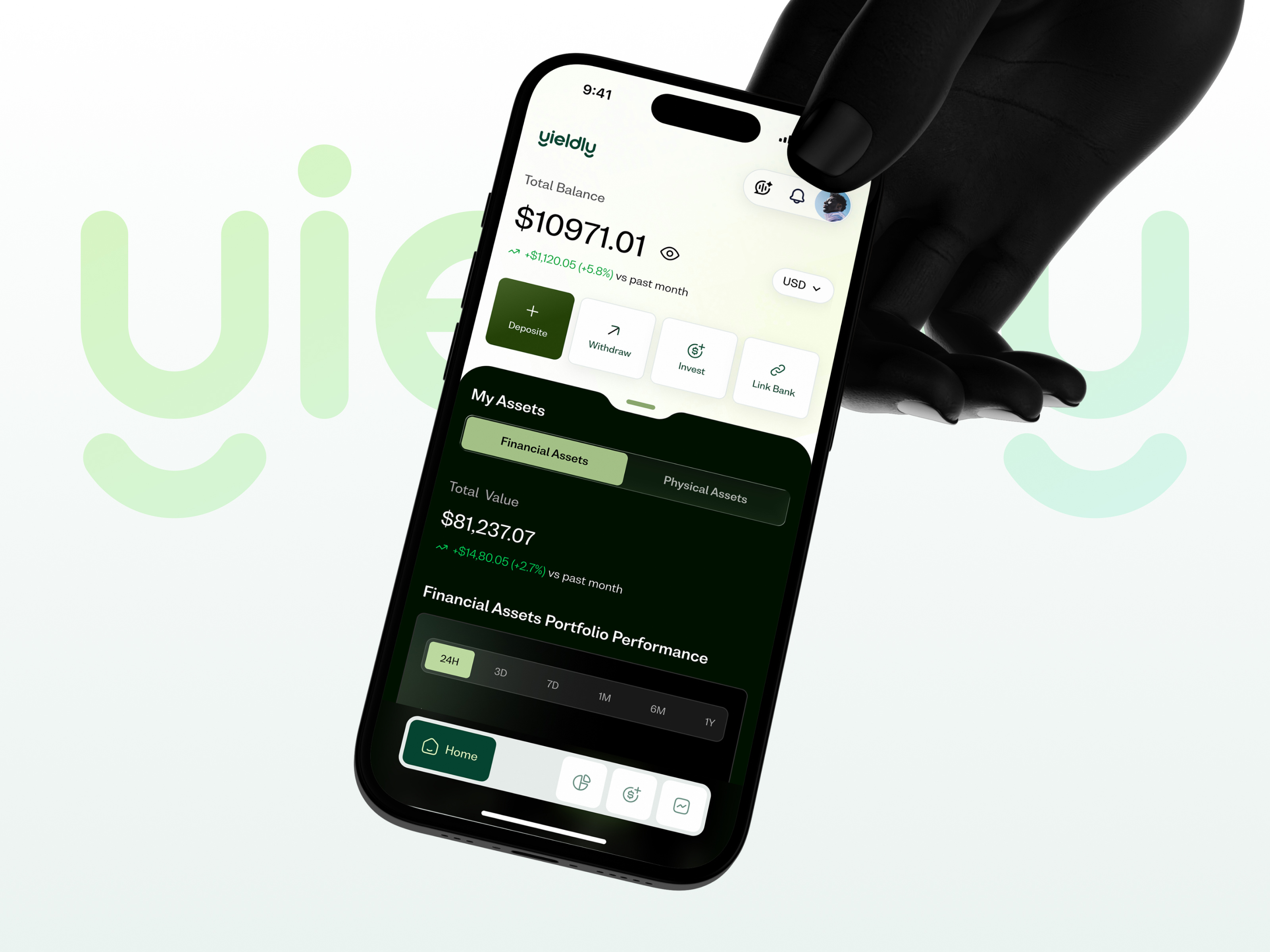 Investment Portfolio Management Mobile App UX UI Design app app design app ui design app ux branding figma financial investment investment management luxury management mobile app mobile app ui property property management ui ui design ui ux ux
