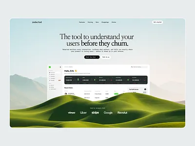 SaaS Landing Page Design | Product Analytics Platform (UI/UX) ai tool landing page analytics dashboard converting fintech landing converting landing converting landing page finance landing landing page landing page design marketing saas web modern fintech landing modern fintech website product design saas saas design saas landing page saas marketing web saas web design startup design startup landing startup website
