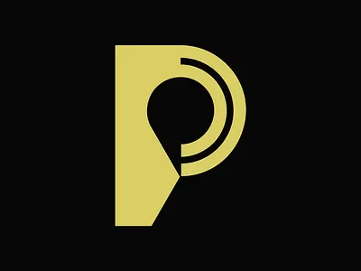 Letter P chat signal logo branding bubble chat communication connectivity design digital icon identity illustration initial letter logo networking p signal speech symbol tech wave