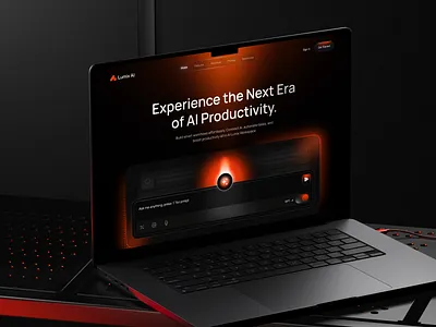 AI Productivity Platform | SaaS Landing Page UI ai artificialintelligence creative darkui dashboardui digitalproduct figma interface juicelab landingpage modernui productdesign saas saasdesign startup uidesign uiux uxdesign webapp webdesign