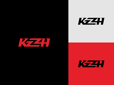 KZZH Logotype bikers branding charity connected letters design group h k kzzh logo logotype mizo mizoram red riderlogo riders team teamlogo vector z