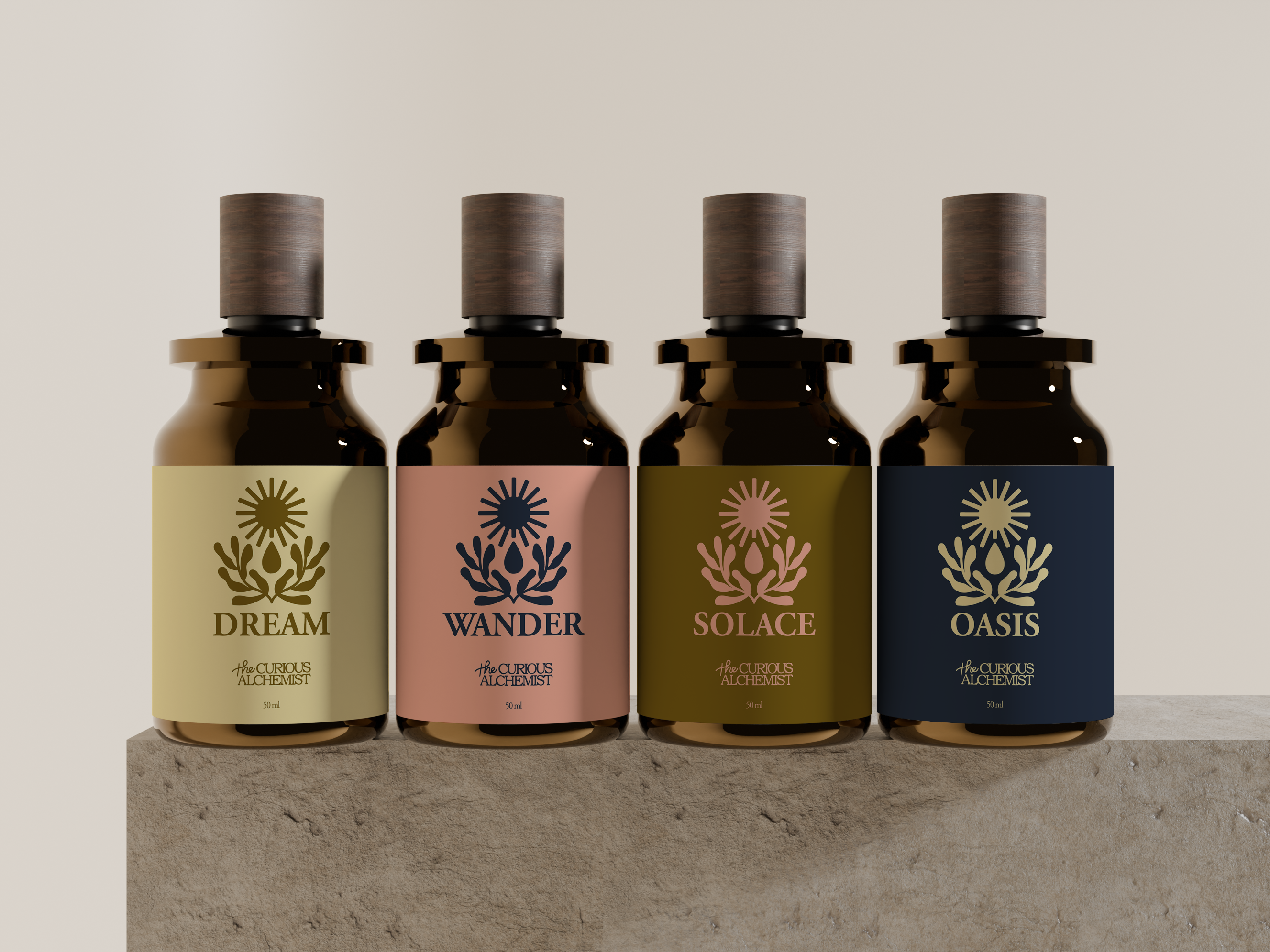 THE CURIOUS ALCHEMIST LABELS