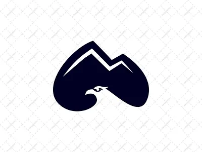 Eagle Mountain Logo adventure bird brand brandind design branding brandlogo eagle falcon financial graphic design logo logodesign logoground mountain realestate scalebranding vector