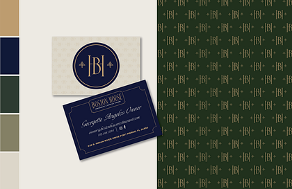 Boston House Branding