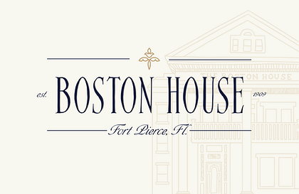 Boston House Branding