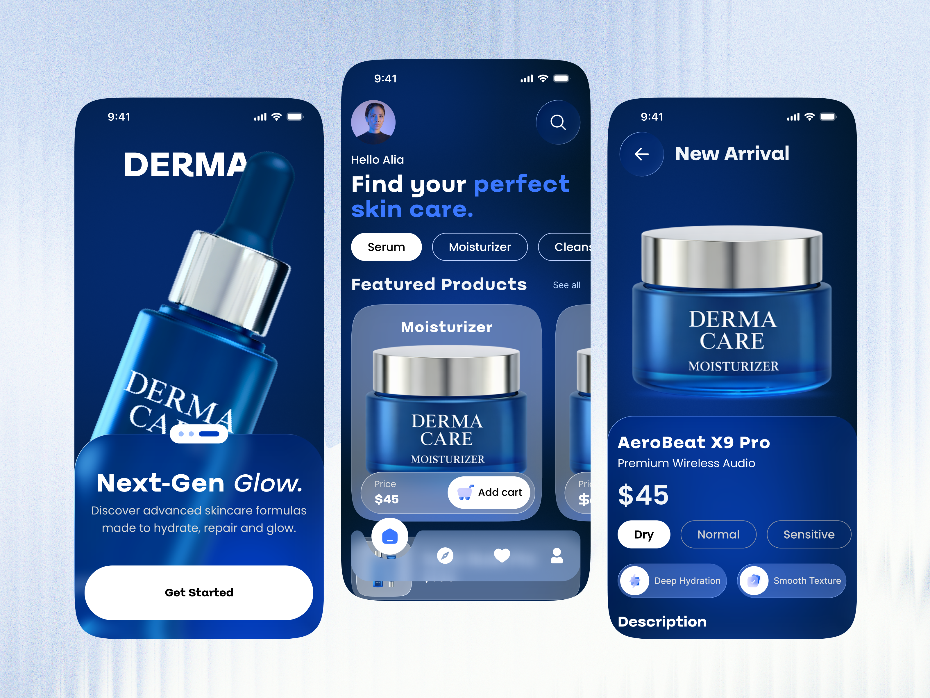 Example of Mobile App Design In Figma