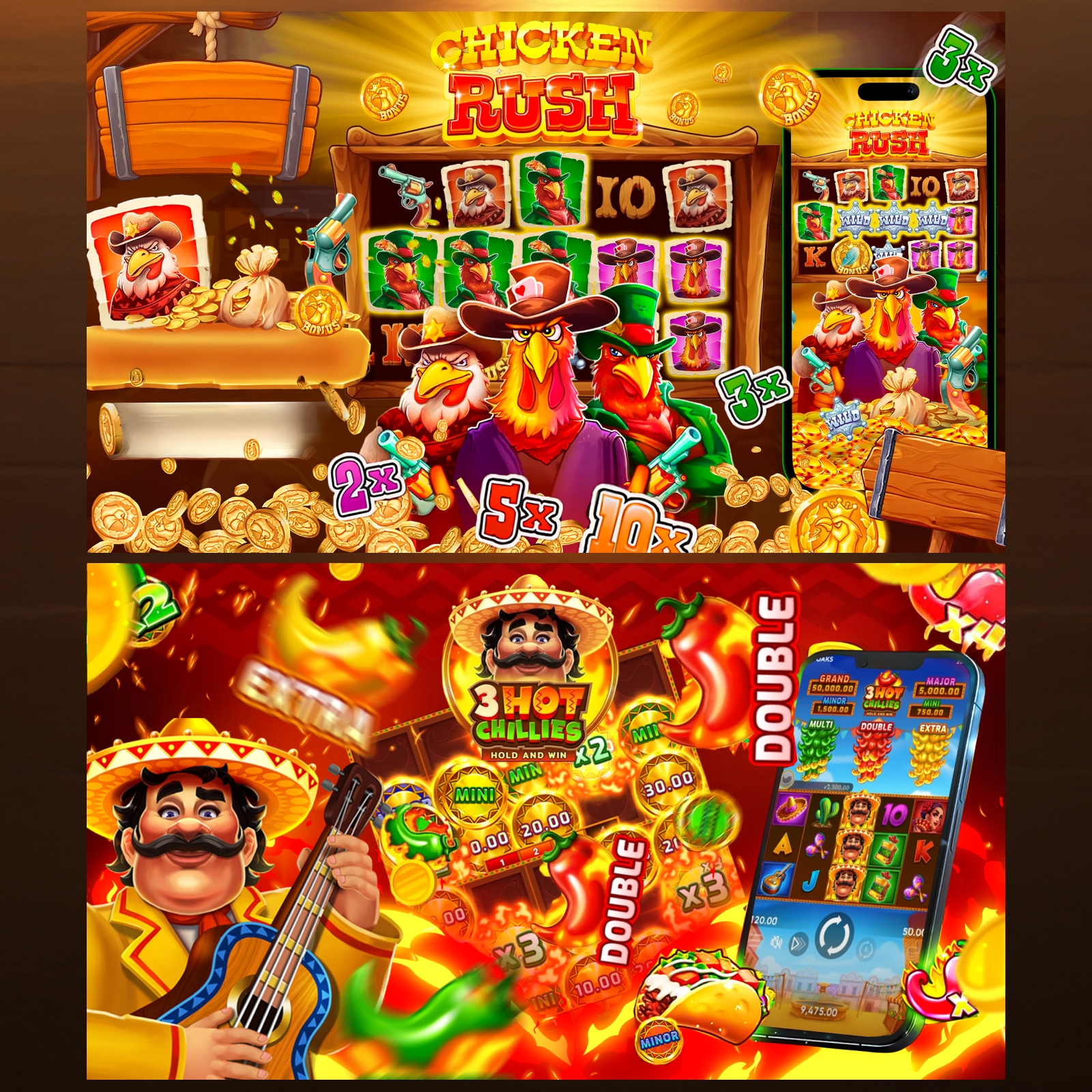 Affiliate Ad Creatives for iGamin | PWA ad creatives affiliate marketing banner design digital ads facebook ads game design igaming instagram ads landing page meta ads mobile ads performance design slot design ui design