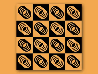 Doc Labs - Geometric Art - Circles - Orange/Black abstract art art gallery circles circular contemporary art design digital art geometric geometric art geometric background geometric pattern illustration minimalist art vector design wall art