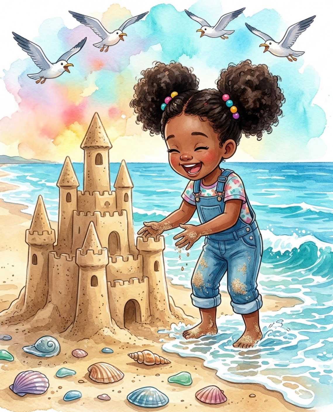 Example of Children Book Illustrations 
