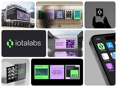 OTA Labs Branding 3d billboard blockchain brand guidelines brandbook branding connection crypto cryptocurrency fintech icon iota iotalabs logo pattern poster smart tech web3