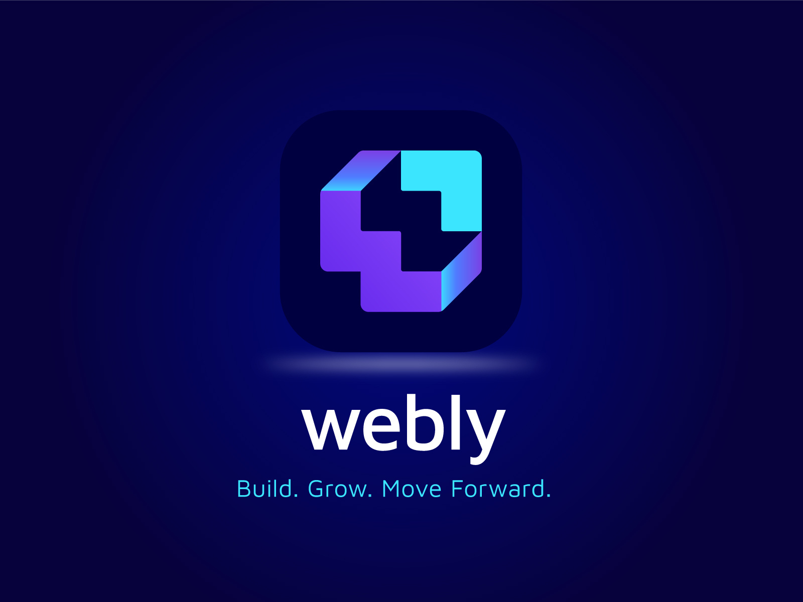 Webly, SaaS product design agency logo, Web builder logo 3d logo arrow logo brand guideline brand identity branding graphic design logo modern logo product design agency logo saas saas agency logo simple clean logos software software logo tech logo uiux design agency logo visual identity w letter growth logo w logo web builder logo