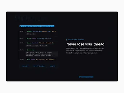 Nano — Investigation Dashboard ai analytic dashboard branding clean ui crm dark mode dashboard dashboard design data table design design system graphic design morva labs product design saas saas dashboard ui ui design web app website design