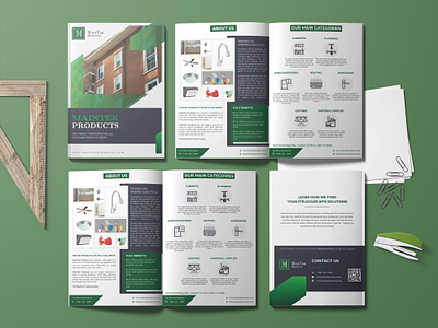 Catalogue Design branding brochure catalogue design flyer graphic design marketing materials modern ui