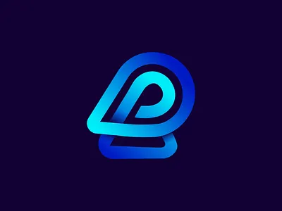 PR Wordmark Logo abstract logo app icon audio logo brand identity creative logo digital brand futuristic design gradient logo lettermark logo logo design media logo minimal logo modern logo monogram logo music branding pr logo sound wave logo startup branding tech logo ui branding