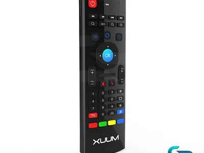 3D Product Design Smart TV Remote 3d 3d modeing 3d rendering 3dmodeling animation branding design illustration ui visualization