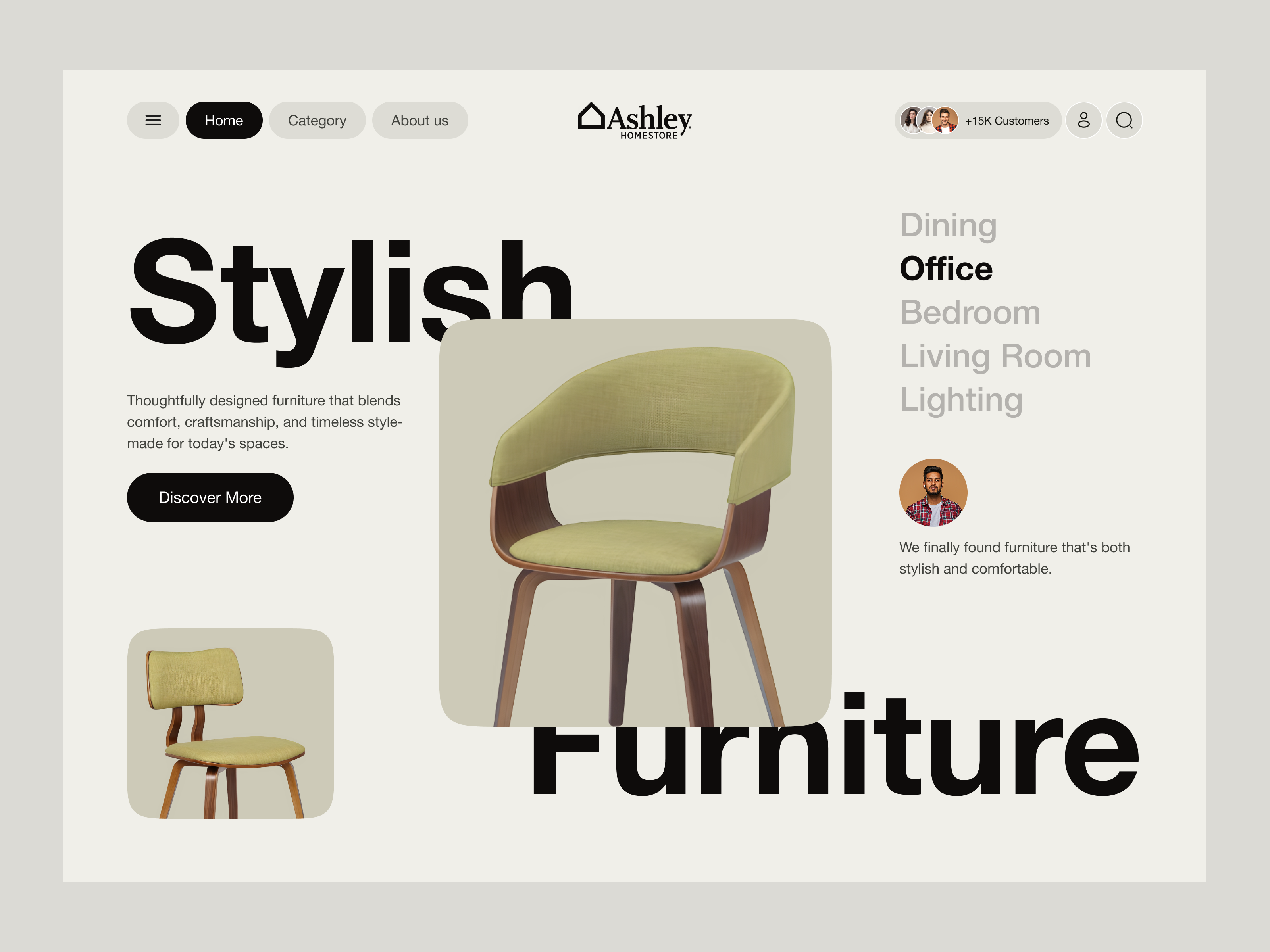 Aesthetic Luxury Furniture | eCommerce Furniture Website
