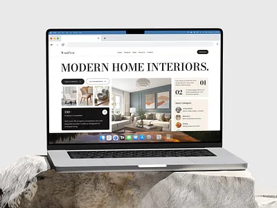 Luxury Furniture Website Design awwwards clean collection ecommerce landing page figma design furniture furniture website furniture website design hero section interior landing page minimalist modern furniture showcase uiux