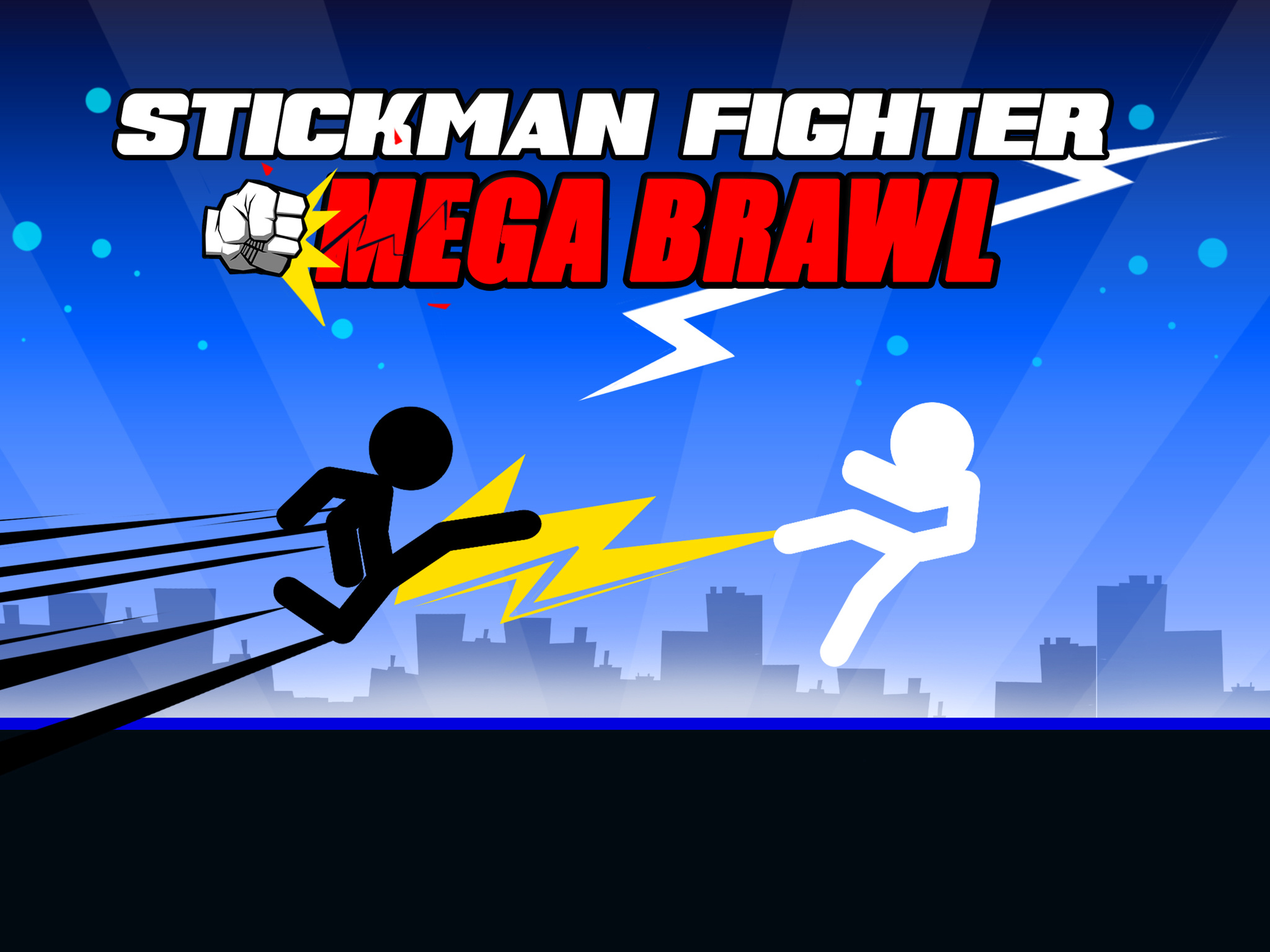 Stickman Fighter Mega Brawl- Game Assets Design and Animation 2d 2d artist animation design graphic design illustration logo spine stickman ui vector