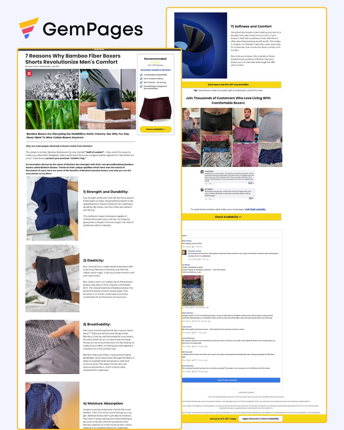 Box Hero 7 Reasons Listicle Page | Gempages Template gempages gempages expert gempages listicle page gempages template listicle page shopify shopify expert shopify listicle page