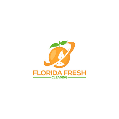 Florida Fresh Cleaning logo branding clining logo design graphic design illustration logo logo design vector