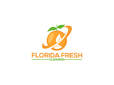 Florida Fresh Cleaning logo branding clining logo design graphic design illustration logo logo design vector