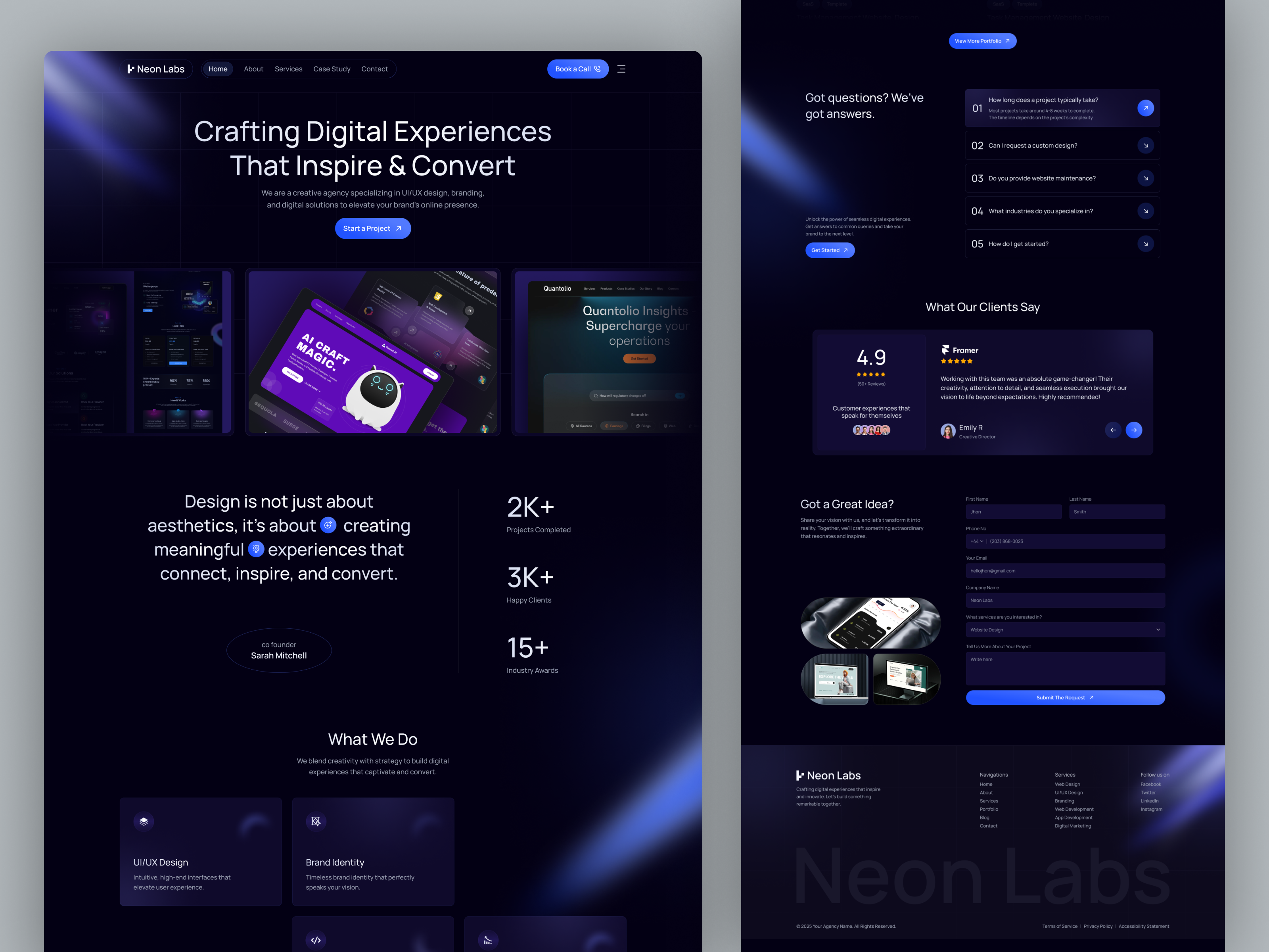 Digital Agency Website