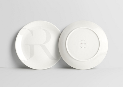 Maison Grunthaler - Plates branding design identity