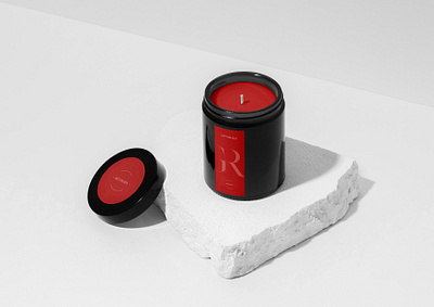 Maison Grunthaler - Luxury candle branding candle design graphic identity