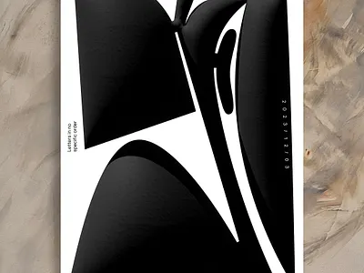 K font graphic design letter poster type typeface typography