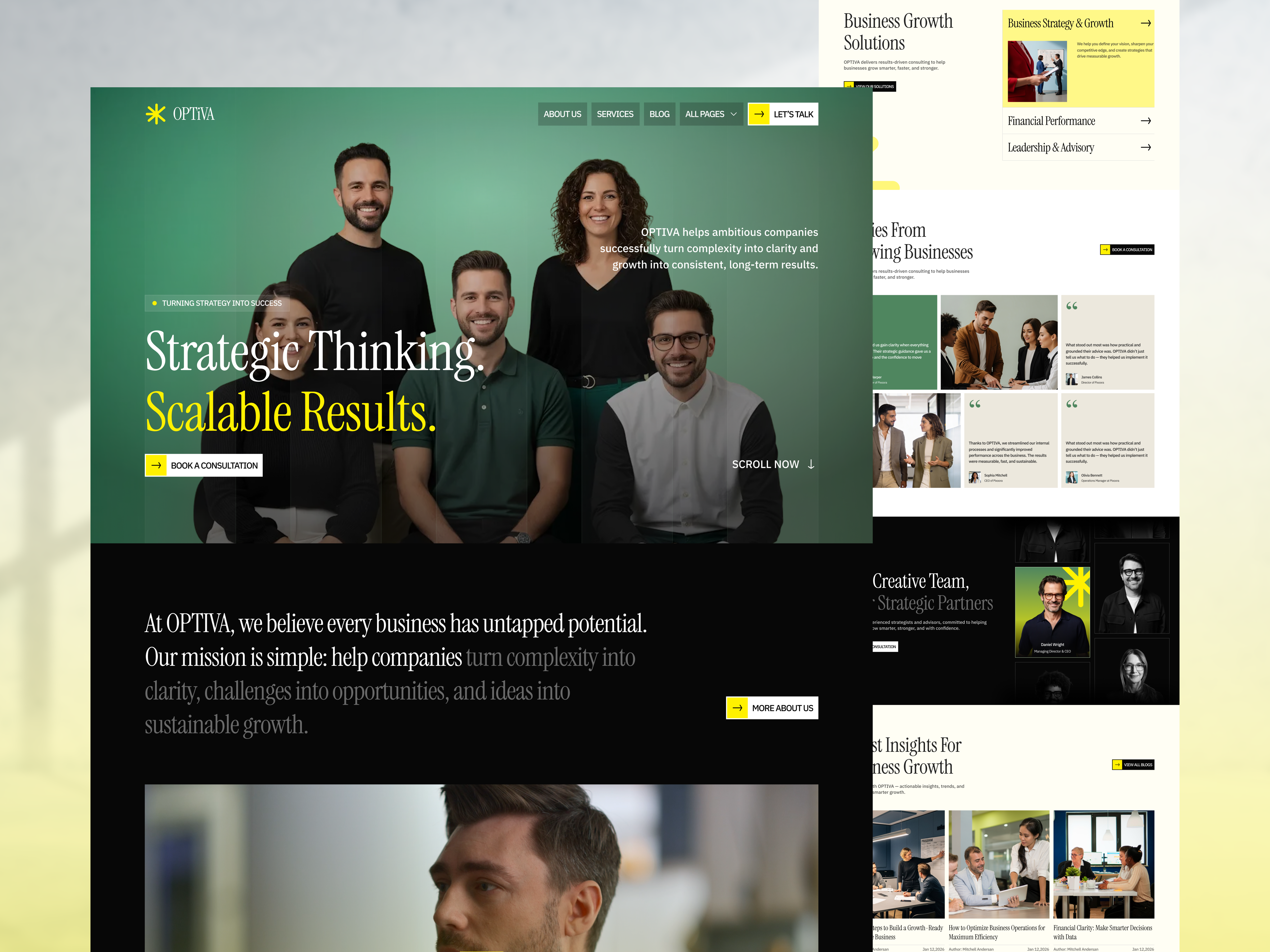 Example of Full Website Redesign