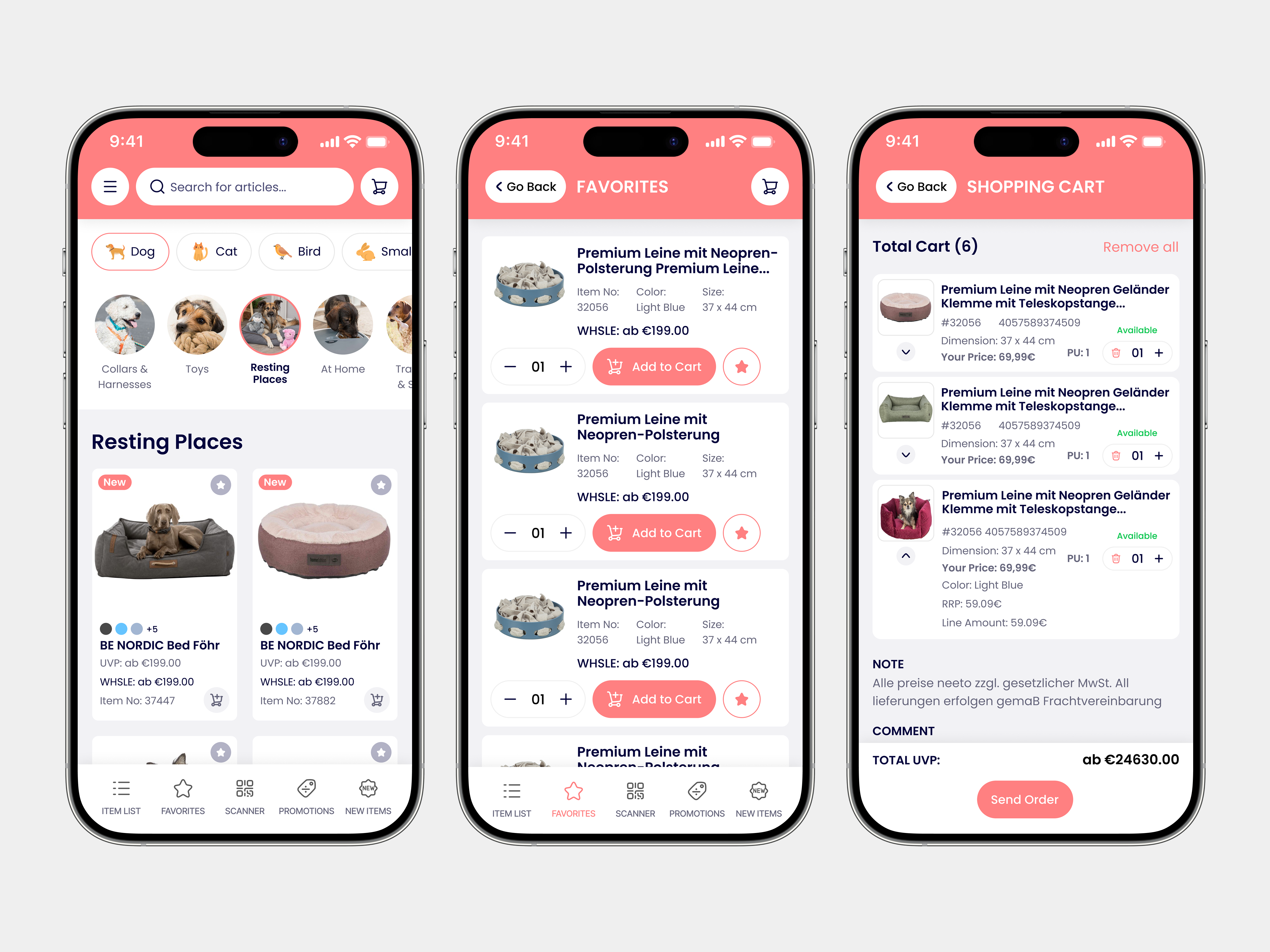 Example of Ecommerce Mobile App Design
