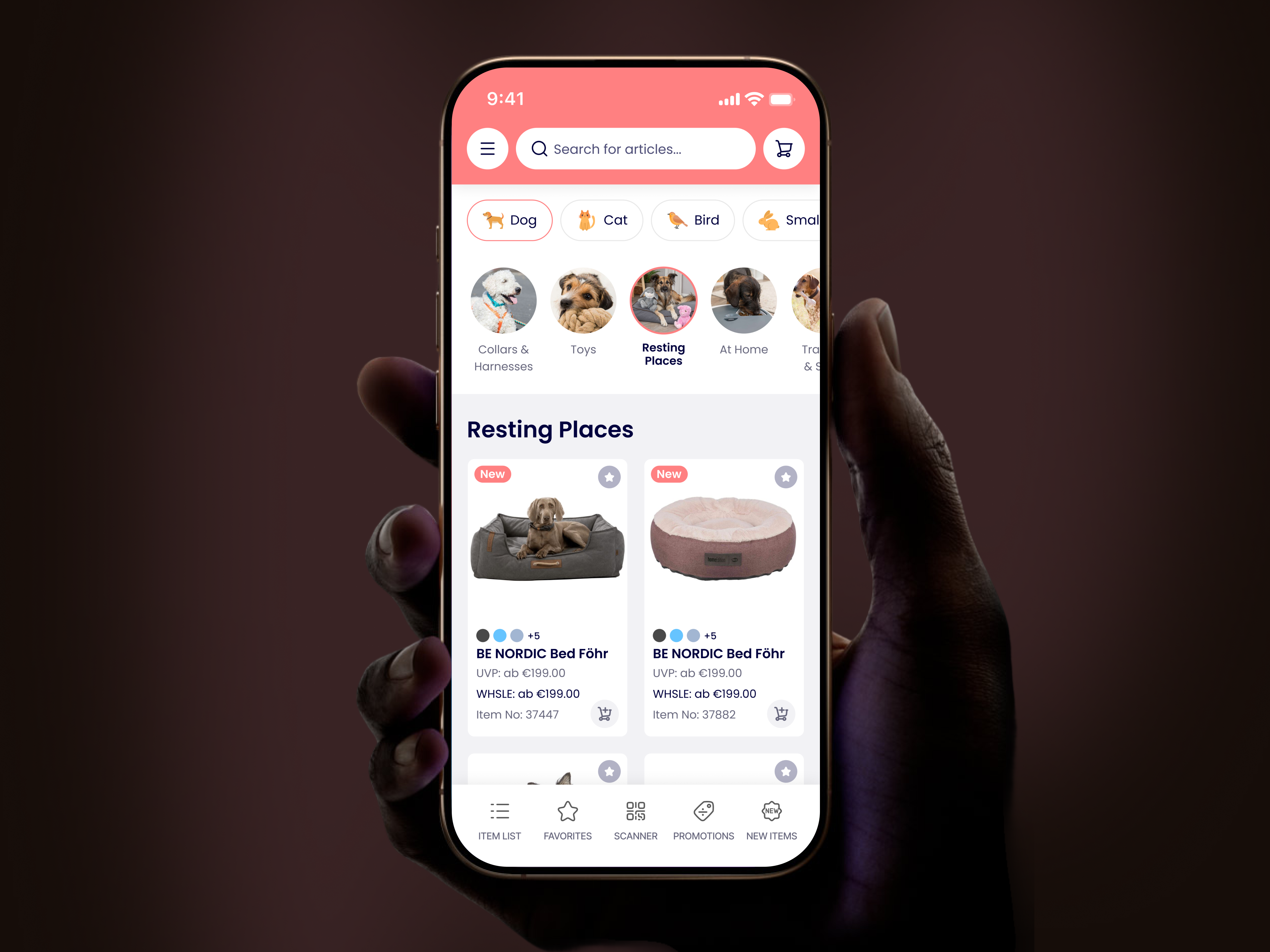 Example of Ecommerce Mobile App Design