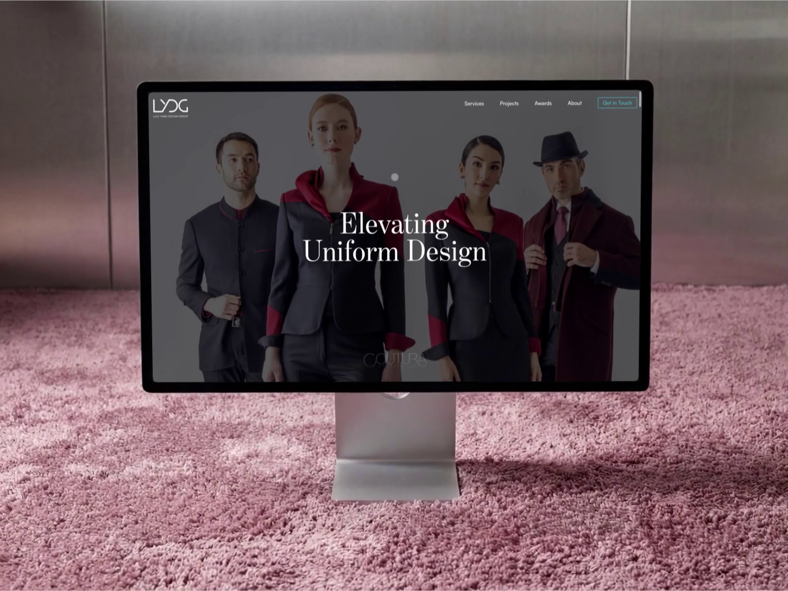 Example of Website Design (5 Pages)