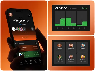 Mobile Banking App UI Design analytics app design app ui banking app dashboard ui design system digital product finance app fintech interface design ios design mobile app design mobile ui modern design product design startup design ui inspiration ui ux design user interface ux design