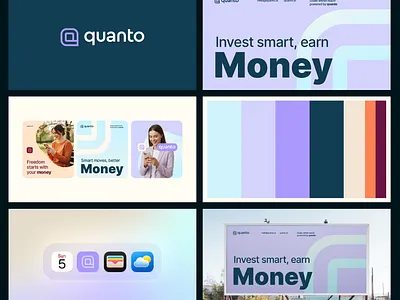 Quanto - Brand design sprint abstract logo ai logo analytics logo automation logo bold logo branding data logo enterprise logo finance logo fintech logo futurisitc logo gradient logo growth logo minimal logo money logo saas logo startup logo web logo workflow logo