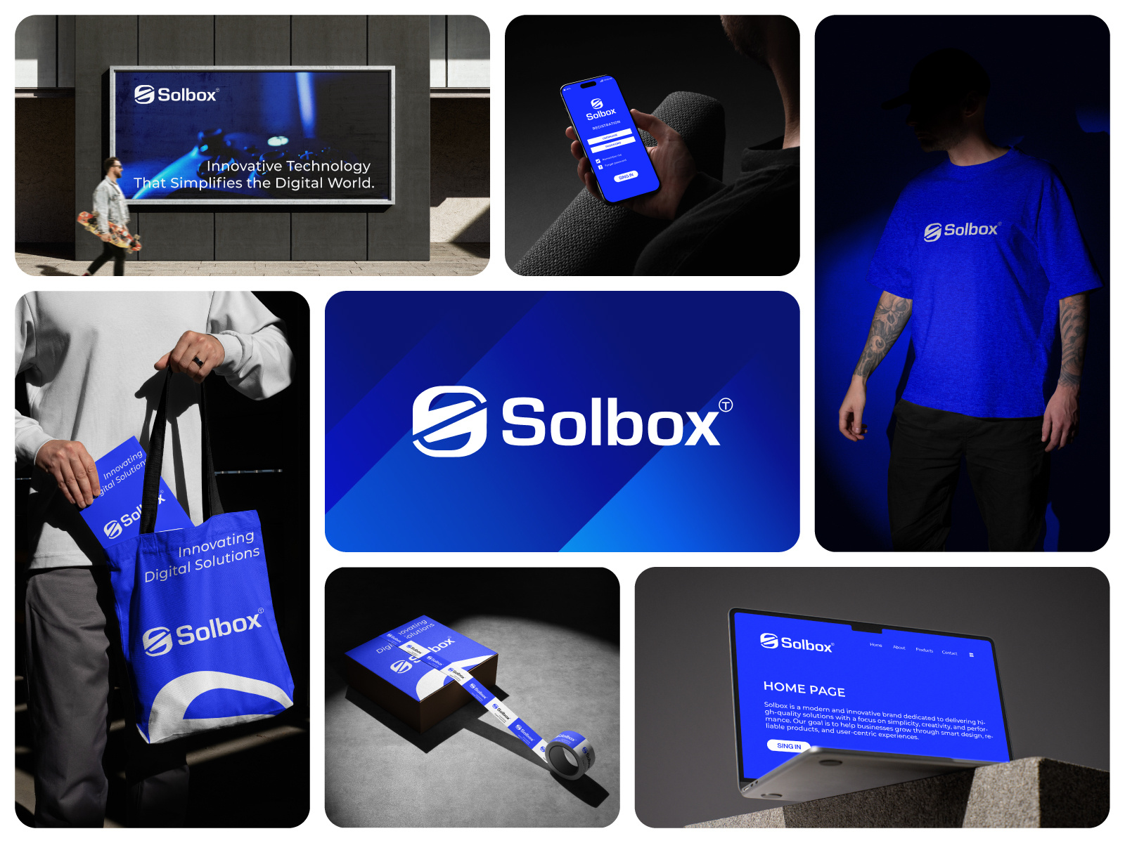 Example of Lettermark & Technology Brand Logo