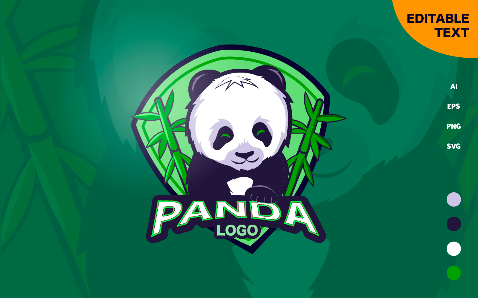 Little panda - mascot logo branding cartoon character design flat graphic design illustration logo mascot design mascot logo panda vector